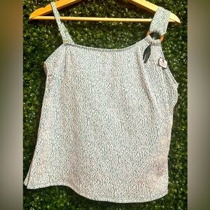 NWT Turquoise Tankini - Size 12/14